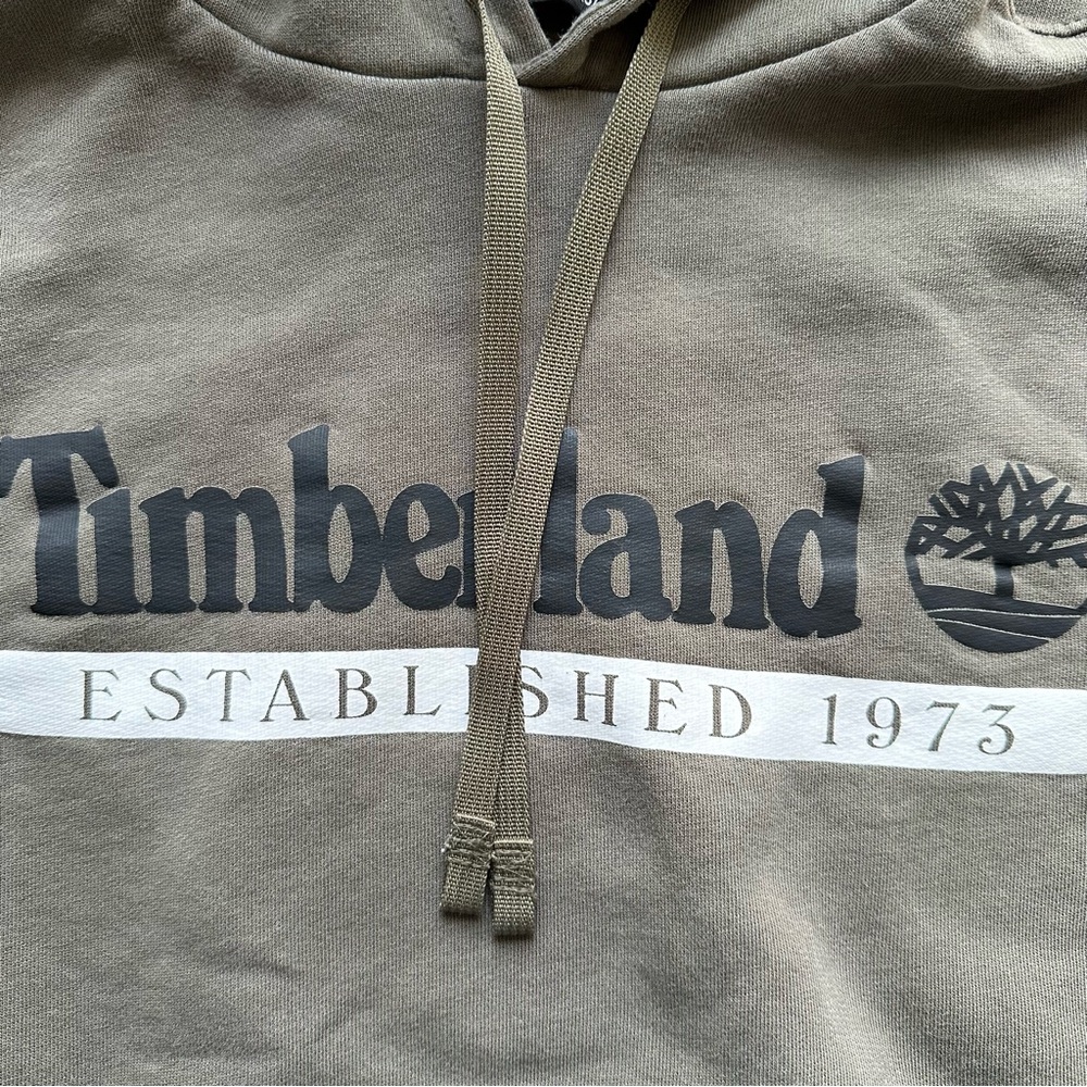 Timberland Heavy Duty Warm Hoodie Sweatshirt Unisex Kids Size XS Girls Or Boys - Picture 9 of 16